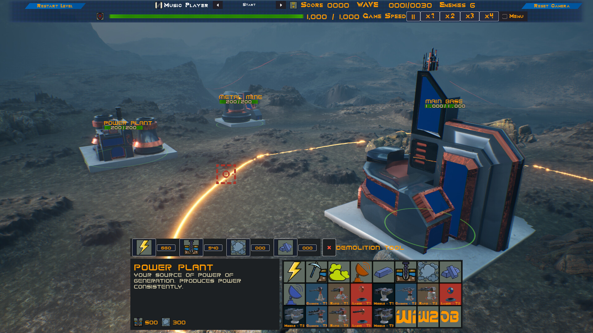 screenshot of Ad Astra: Sci-Fi Tower Defense 7