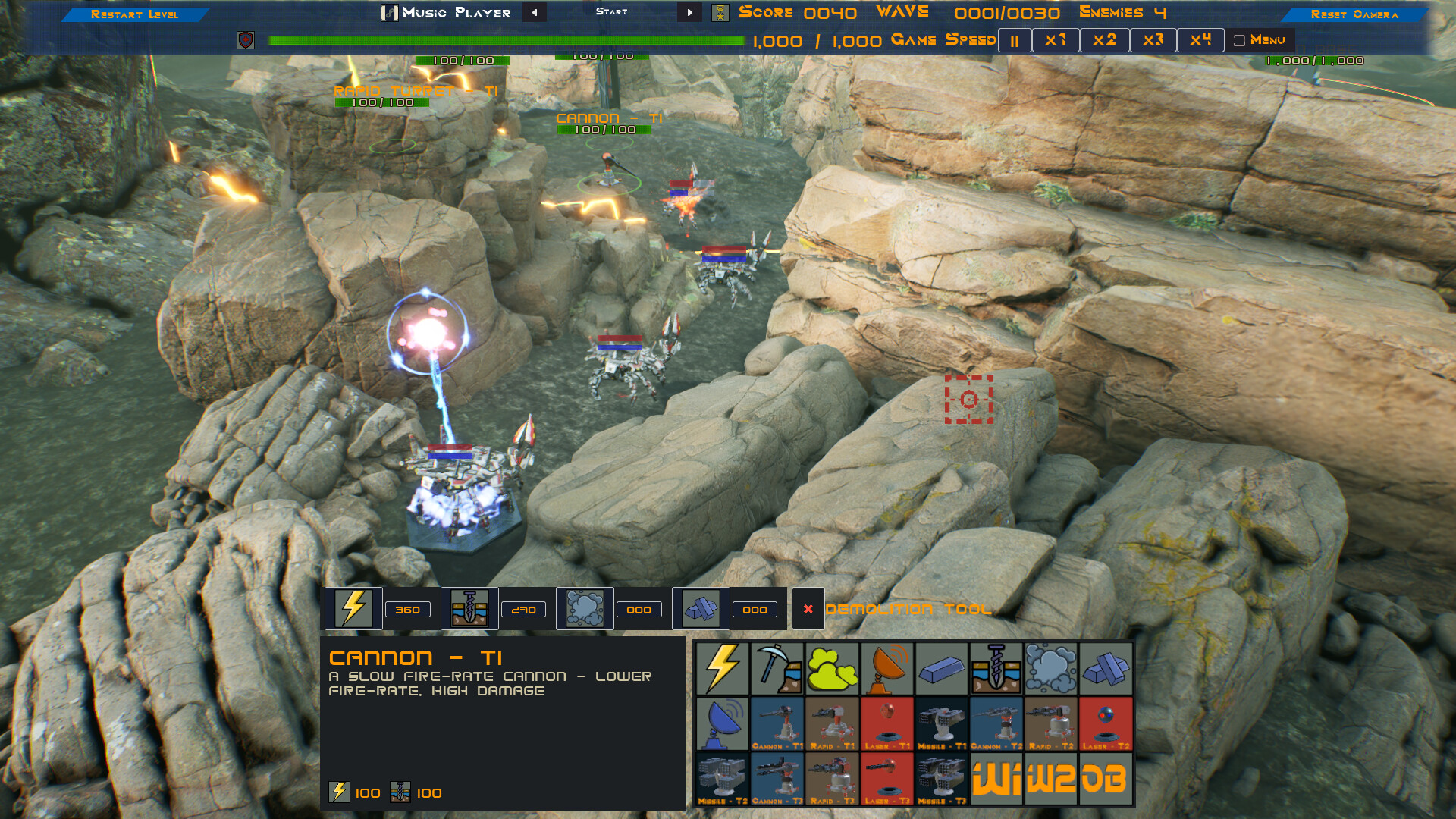 screenshot of Ad Astra: Sci-Fi Tower Defense 4