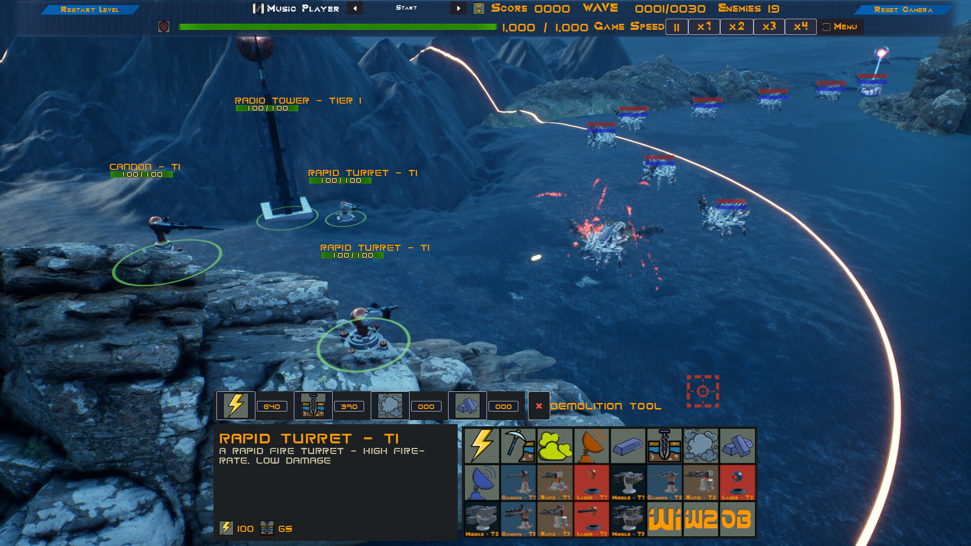 screenshot of Ad Astra: Sci-Fi Tower Defense 3