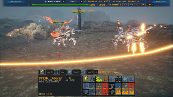 Ad Astra: Sci-Fi Tower Defense.