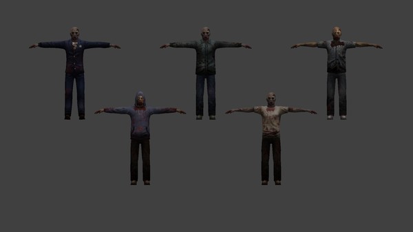 Leadwerks Game Engine - Zombie Action Figures