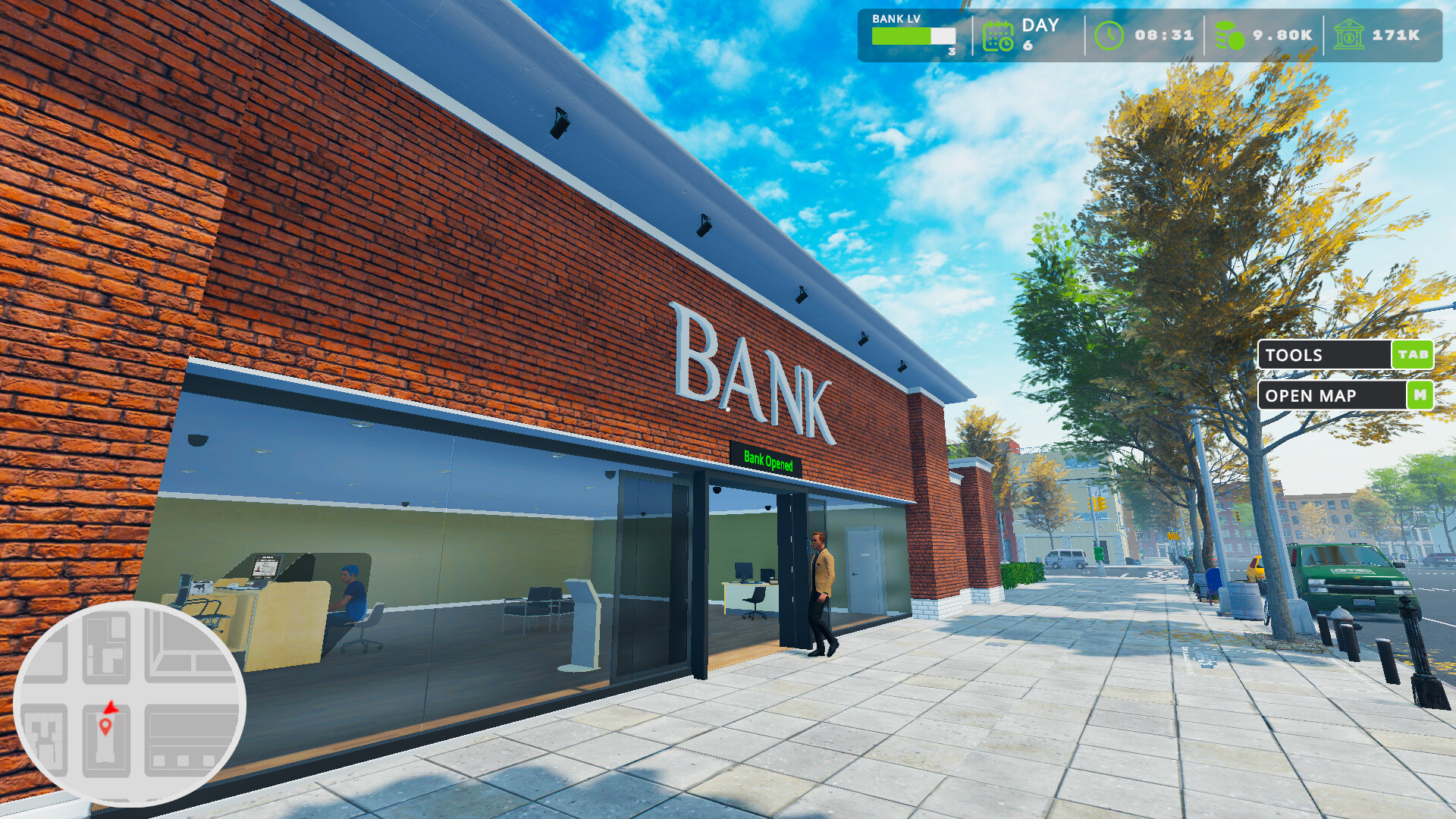 Bank Simulator screenshot #2