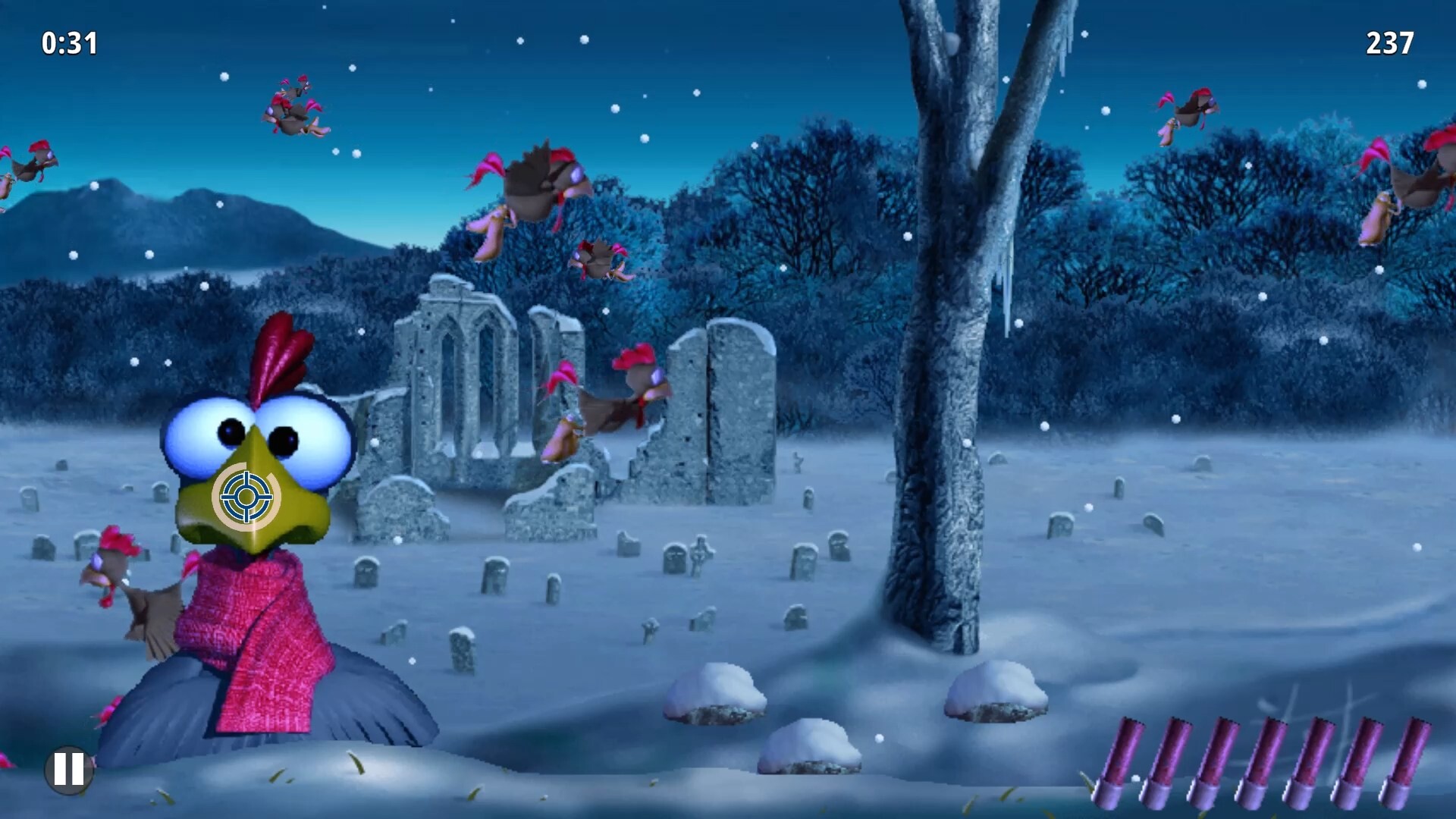 Moorhuhn Winter Edition screenshot #5