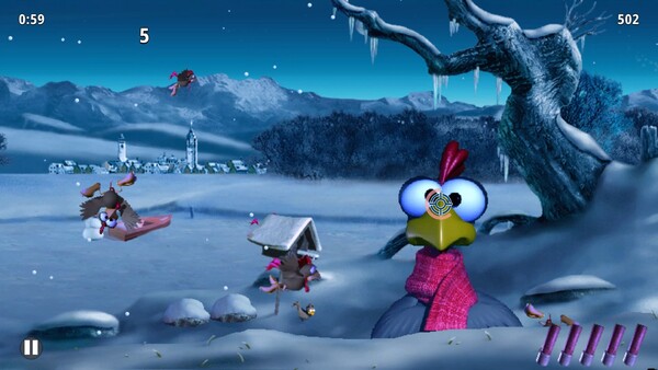 Moorhuhn Winter Edition game for windows Pc 1