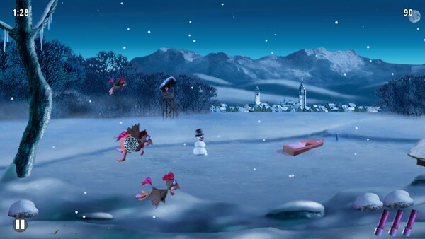 Moorhuhn Winter Edition game for Linux 1