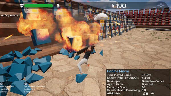 Game Quest: The Backlog Battler screenshot 4