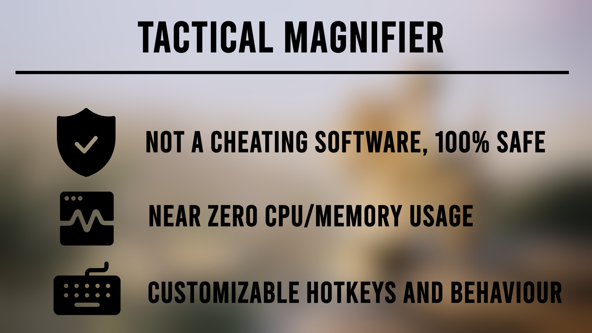 Tactical Magnifier - Zoom Your Display screenshot 3