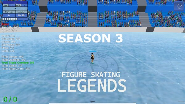 Скриншот 1 из игры Figure Skating Legends