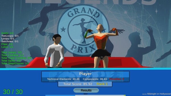 Скриншот 3 из игры Figure Skating Legends