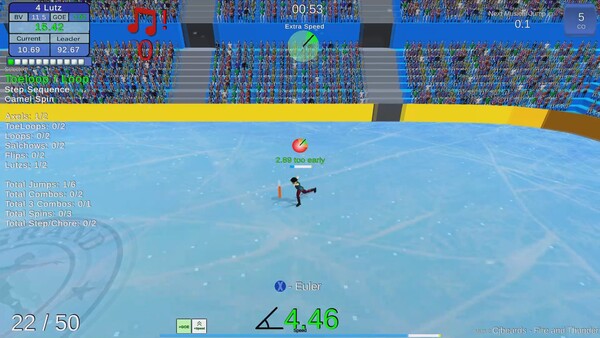 Скриншот 2 из игры Figure Skating Legends