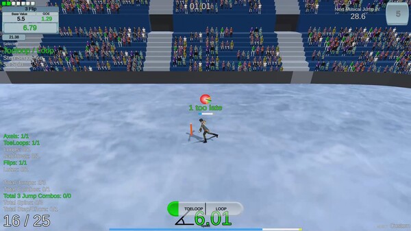 Screenshot z Figure Skating Legends