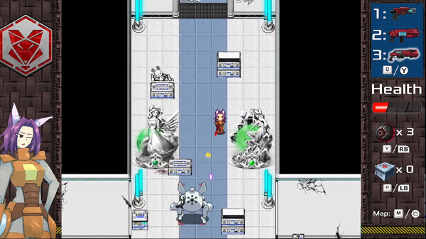 Screenshot z Fuchian Chronicles - The Last Fox Fighter