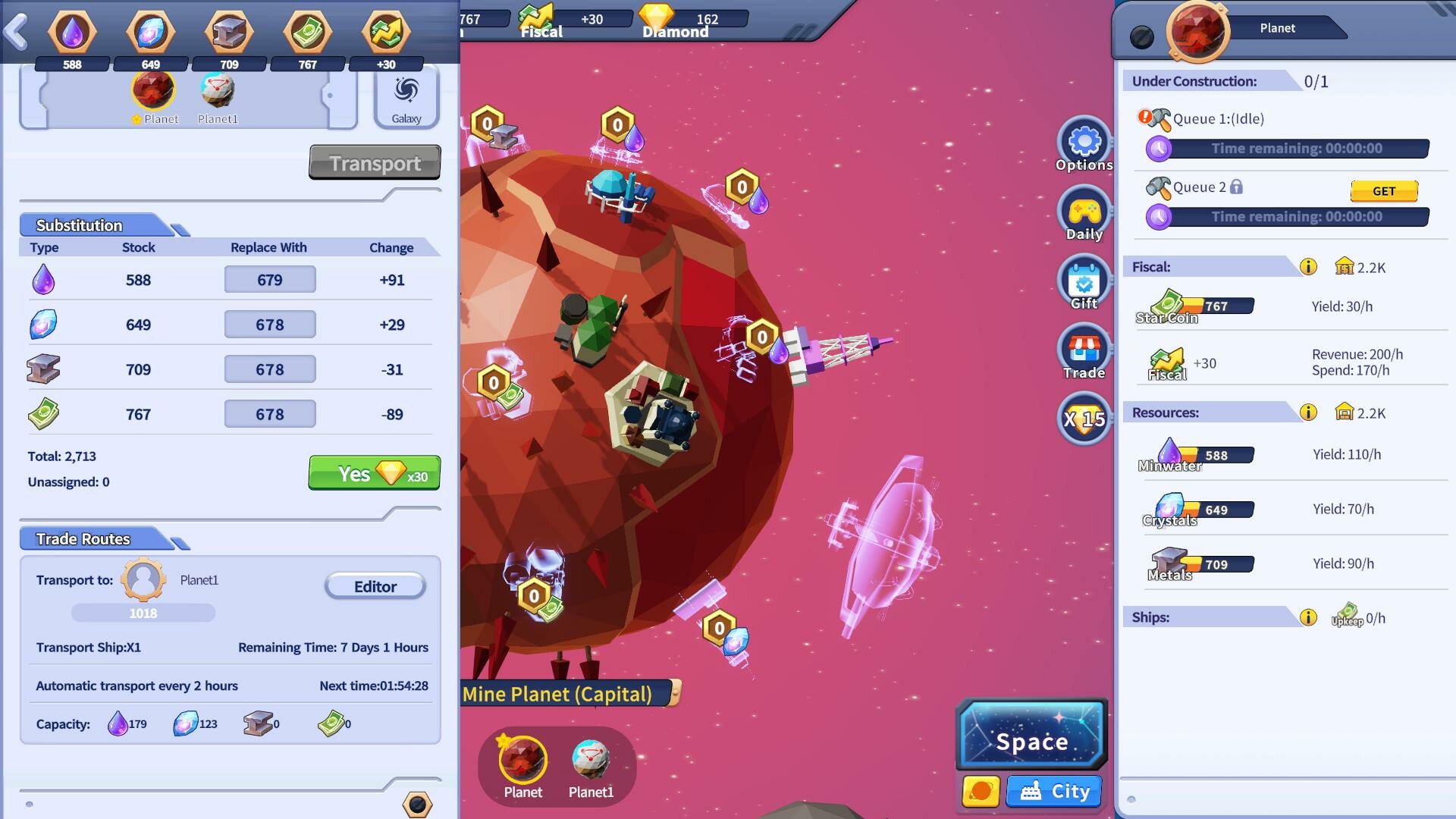 Let's Build Wonders: Galaxy — Star Trade Chamber Pass Featured Screenshot #1
