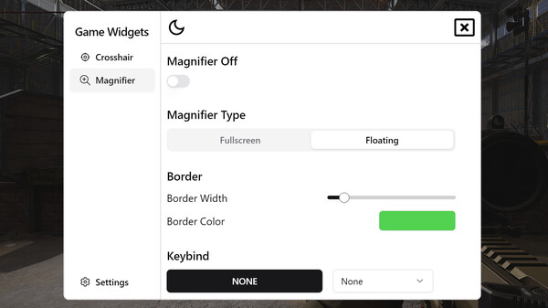 Screenshot z Game Widgets