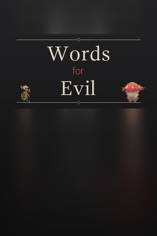Cover art of Words for Evil