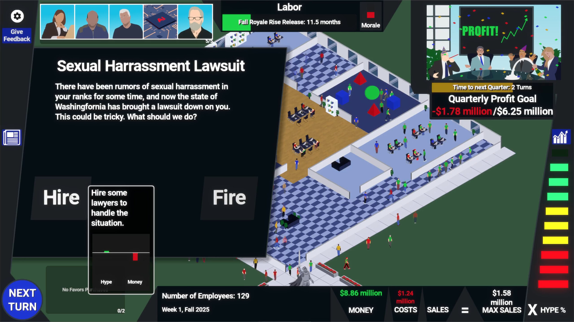 screenshot of AAA Simulator 2