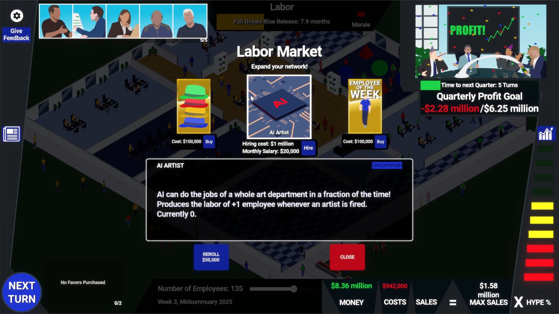 screenshot of AAA Simulator 1