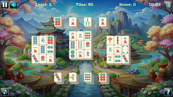 Скриншот из Mahjong Tiles