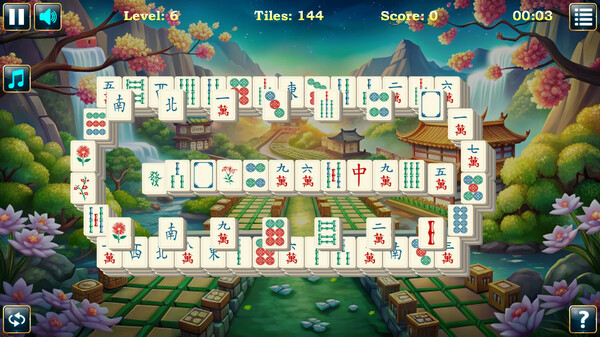 Скриншот из Mahjong Tiles