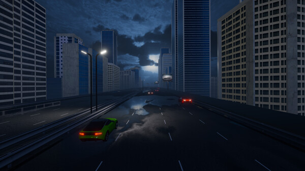 Motorcycle Night Ride screenshot 5