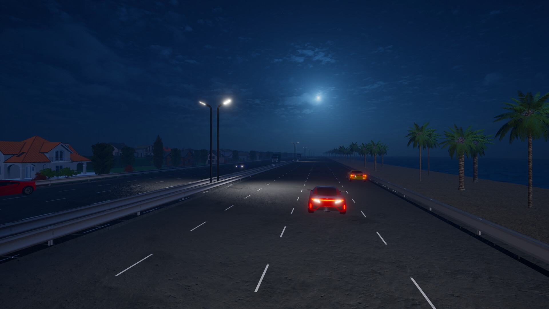 Motorcycle Night Ride — official gameplay screenshot 2