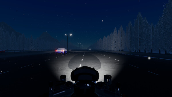 Motorcycle Night Ride screenshot 6