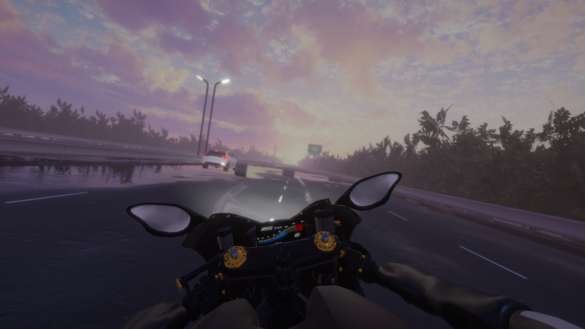 Motorcycle Night Ride — official gameplay screenshot 5