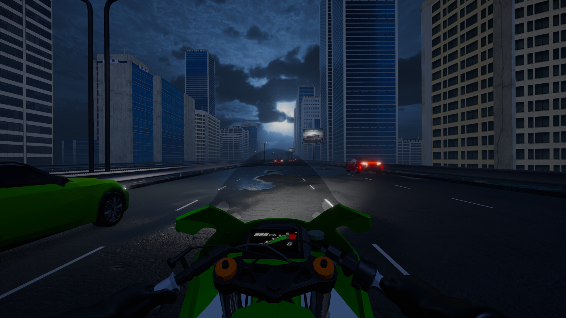 Motorcycle Night Ride 2