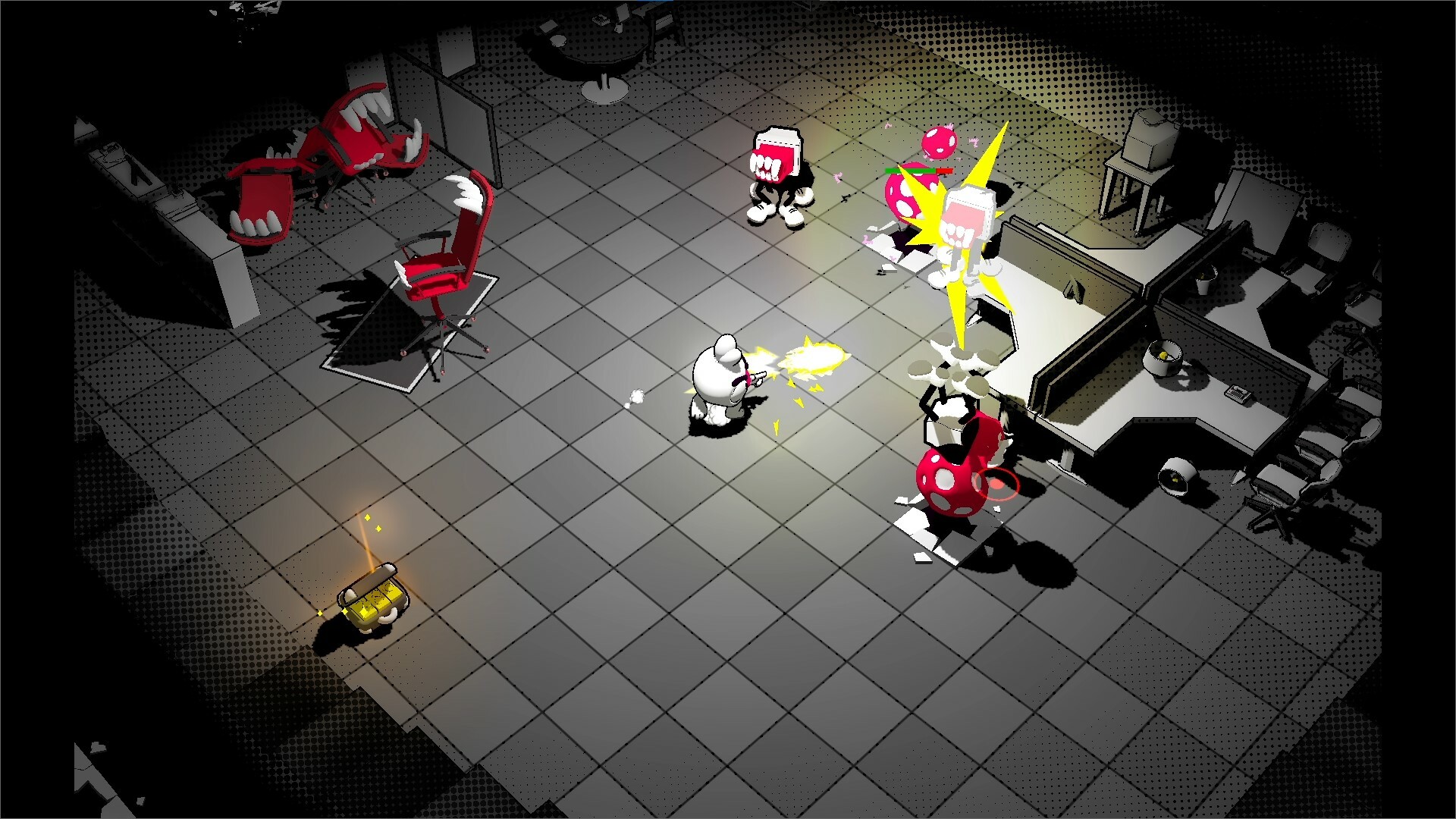 Red Nose Guy Gauntlet Inc. The burnout screenshot #4