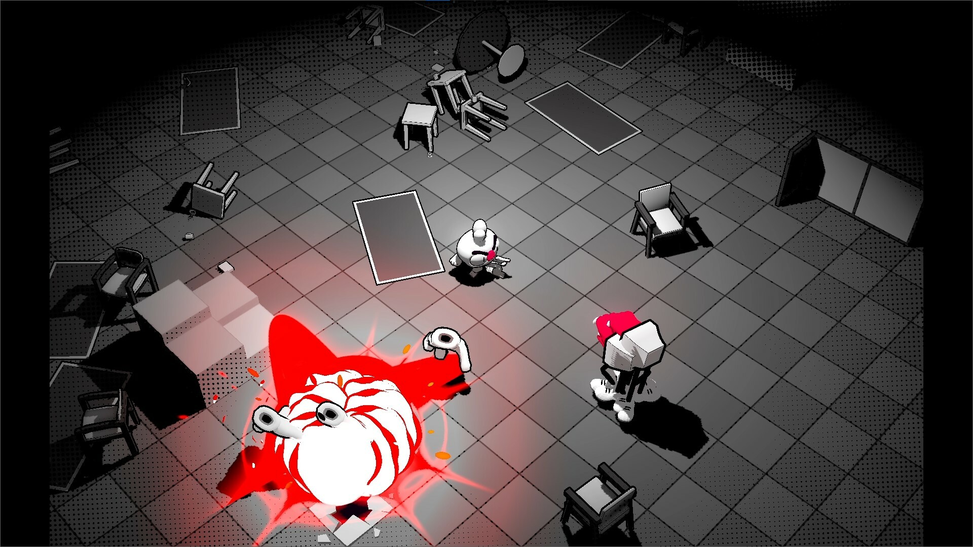 Red Nose Guy Gauntlet Inc. The burnout screenshot #2