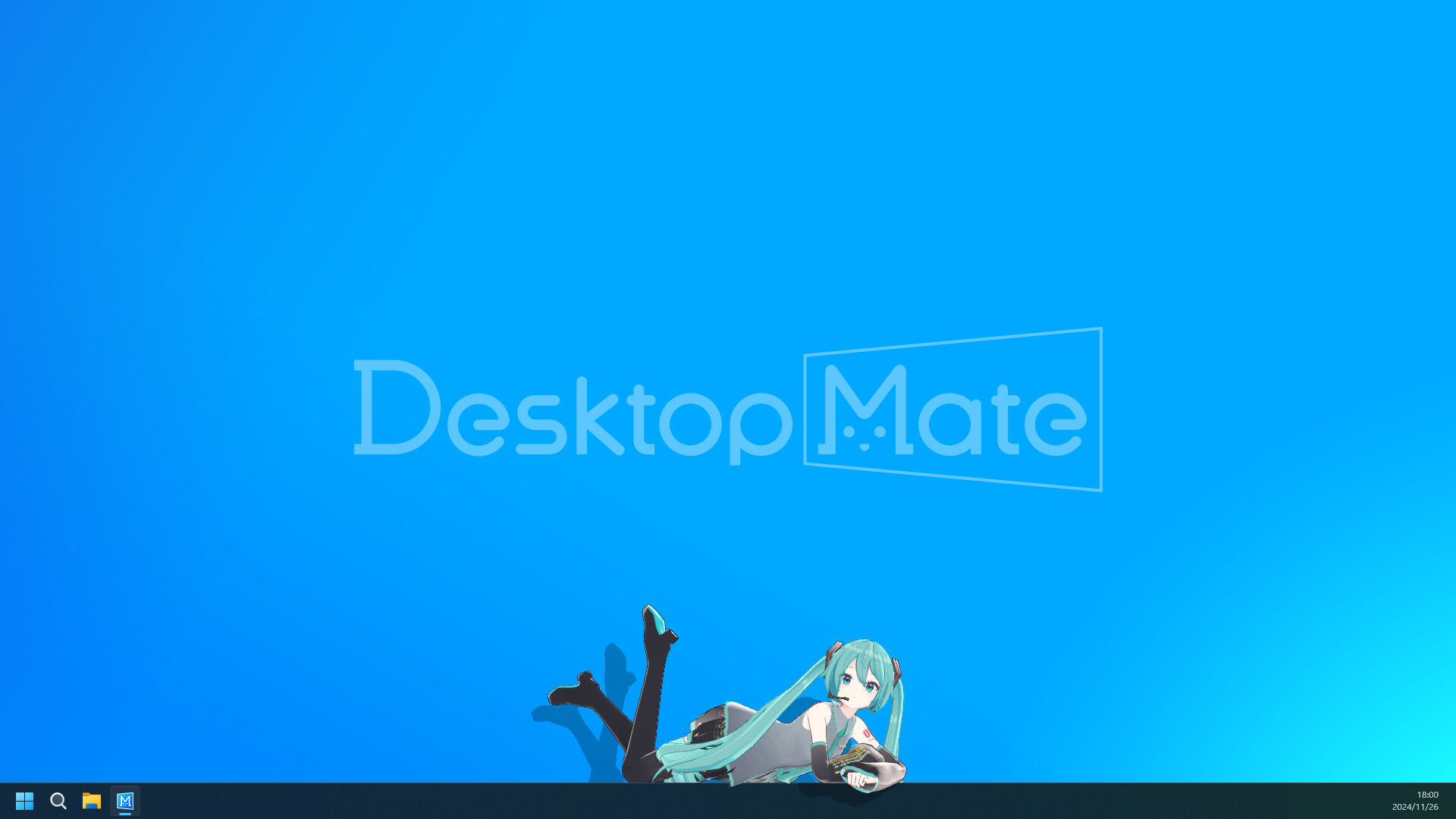 Desktop Mate 初音ミク DLC gameplay screenshot 2