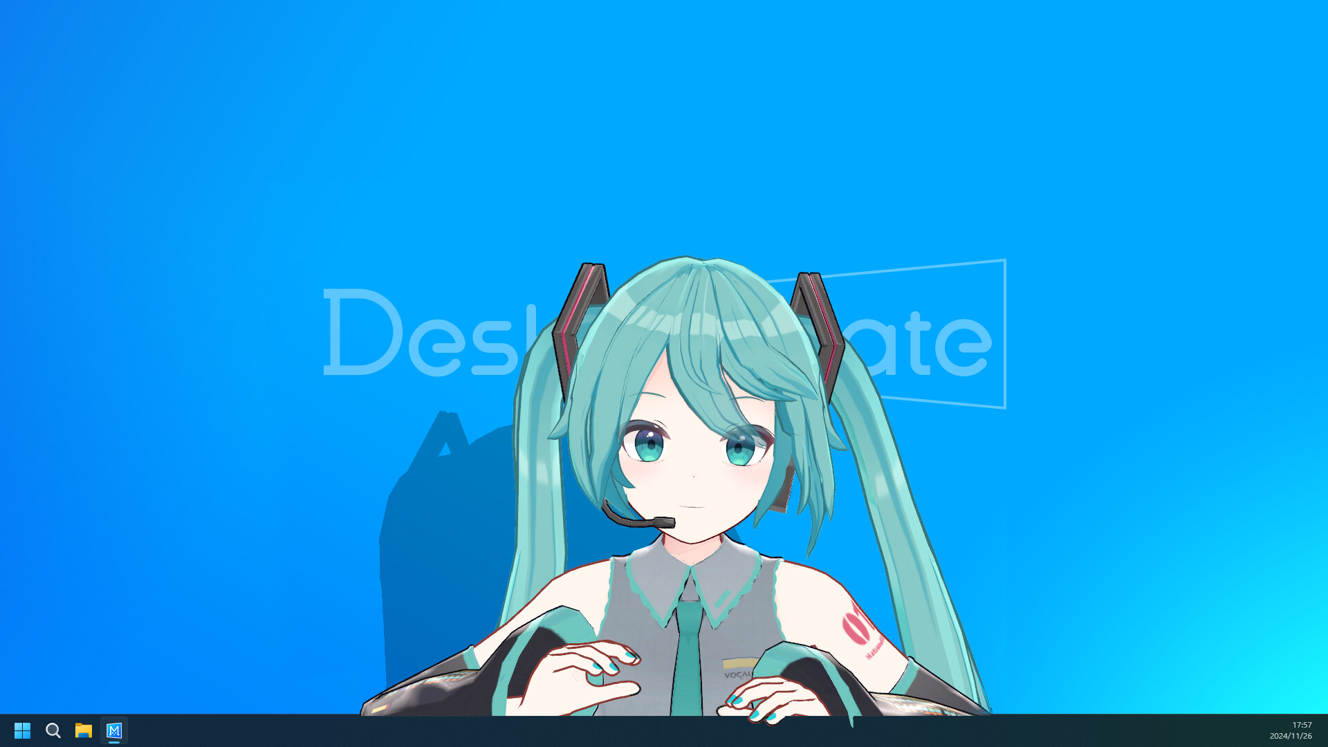 Desktop Mate 初音ミク DLC Featured Screenshot #1