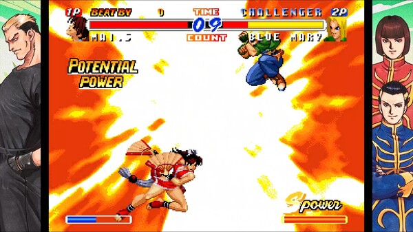 Скриншот из REAL BOUT FATAL FURY 2: THE NEWCOMERS