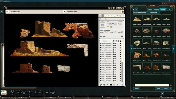Fantasy Grounds - FG Immersive Woodlands Map Pack