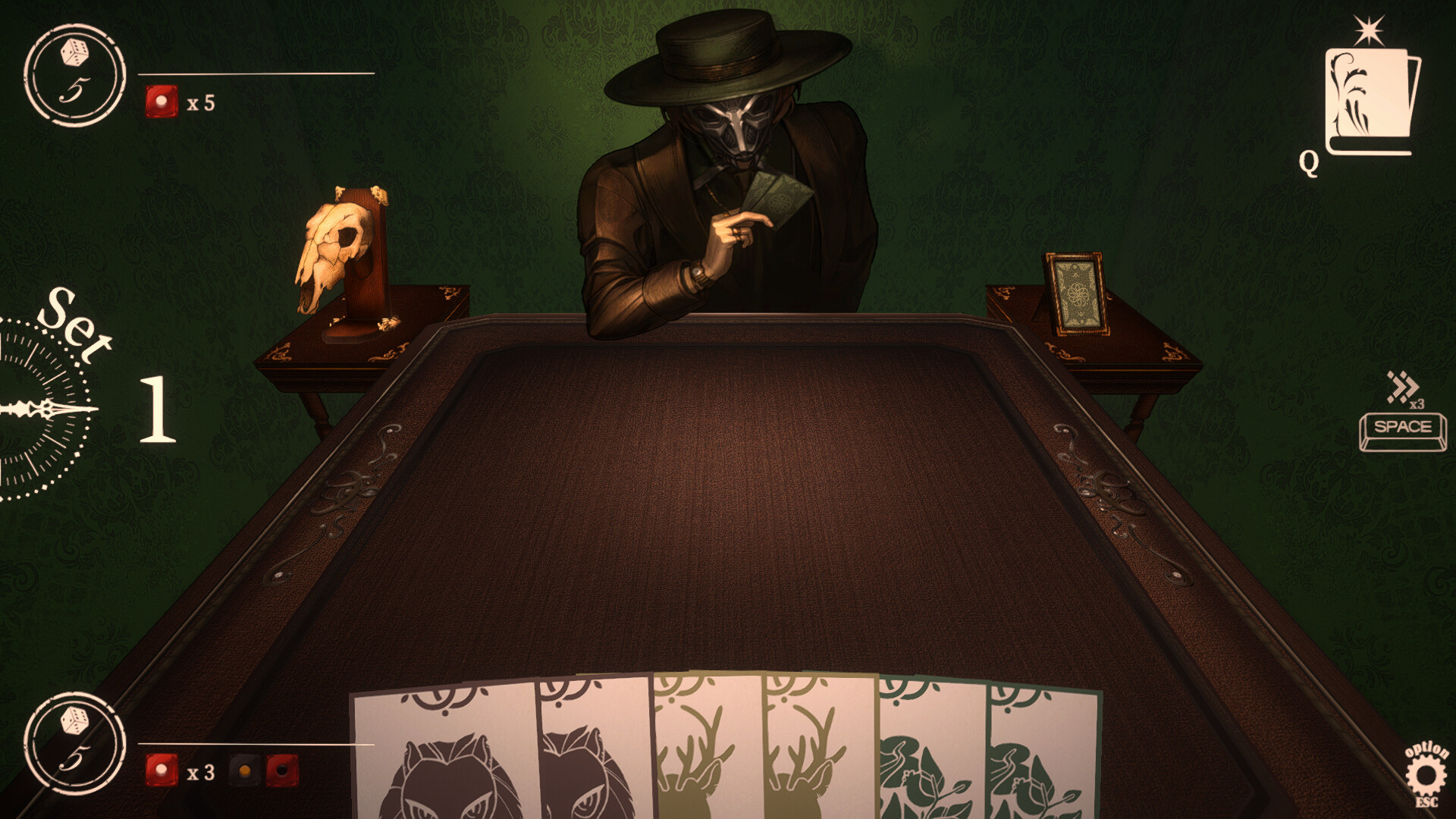 Dice Eater: A Supernatural Mystery Card Game Featured Screenshot #1