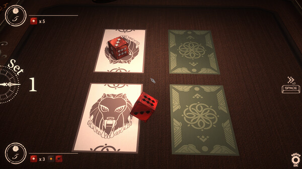 Screenshot z Dice Eater: A Supernatural Mystery Card Game Screenshot z Dice Eater: A Supernatural Mystery Card Game