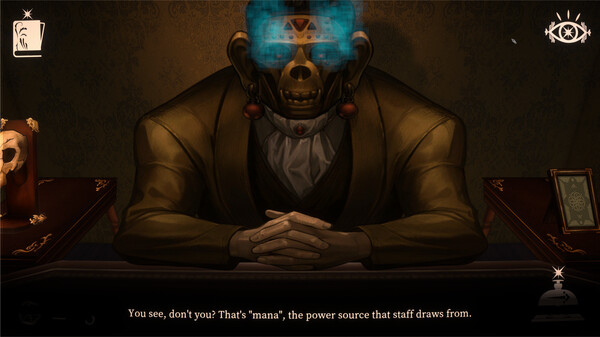 Screenshot z Dice Eater: A Supernatural Mystery Card Game Screenshot z Dice Eater: A Supernatural Mystery Card Game