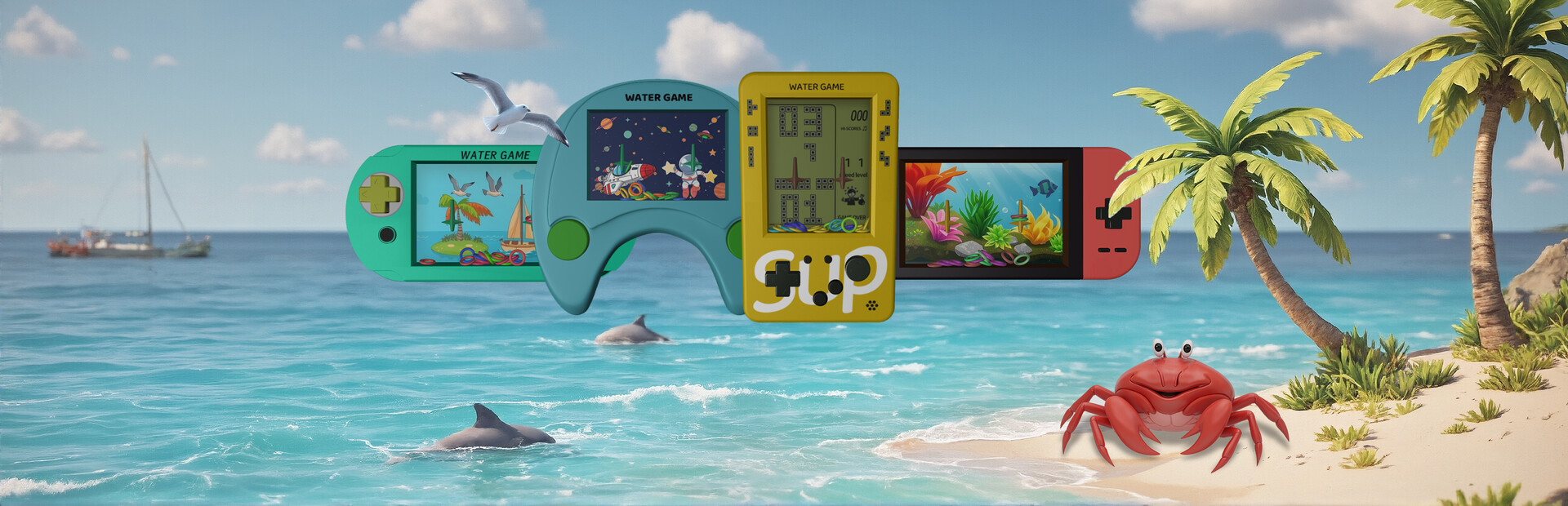 Water game simulator