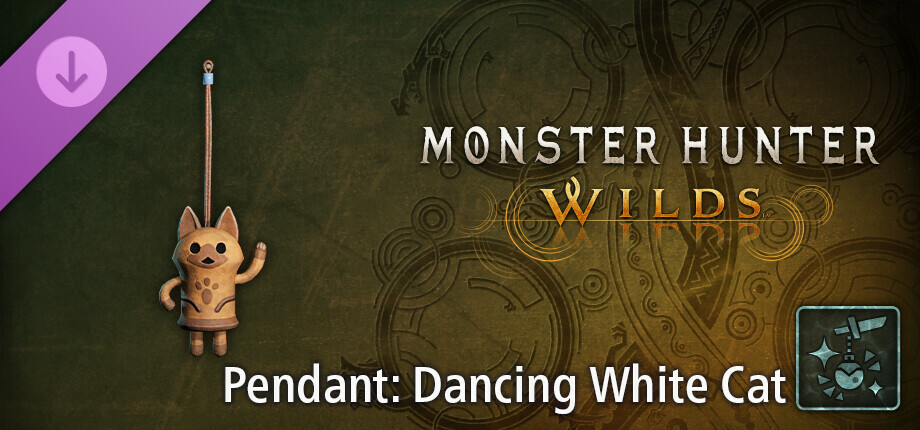 Monster Hunter Wilds - Pendant: Dancing White Cat cover art