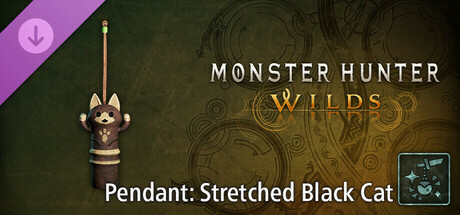 Monster Hunter Wilds - Pendant: Stretched Black Cat banner image