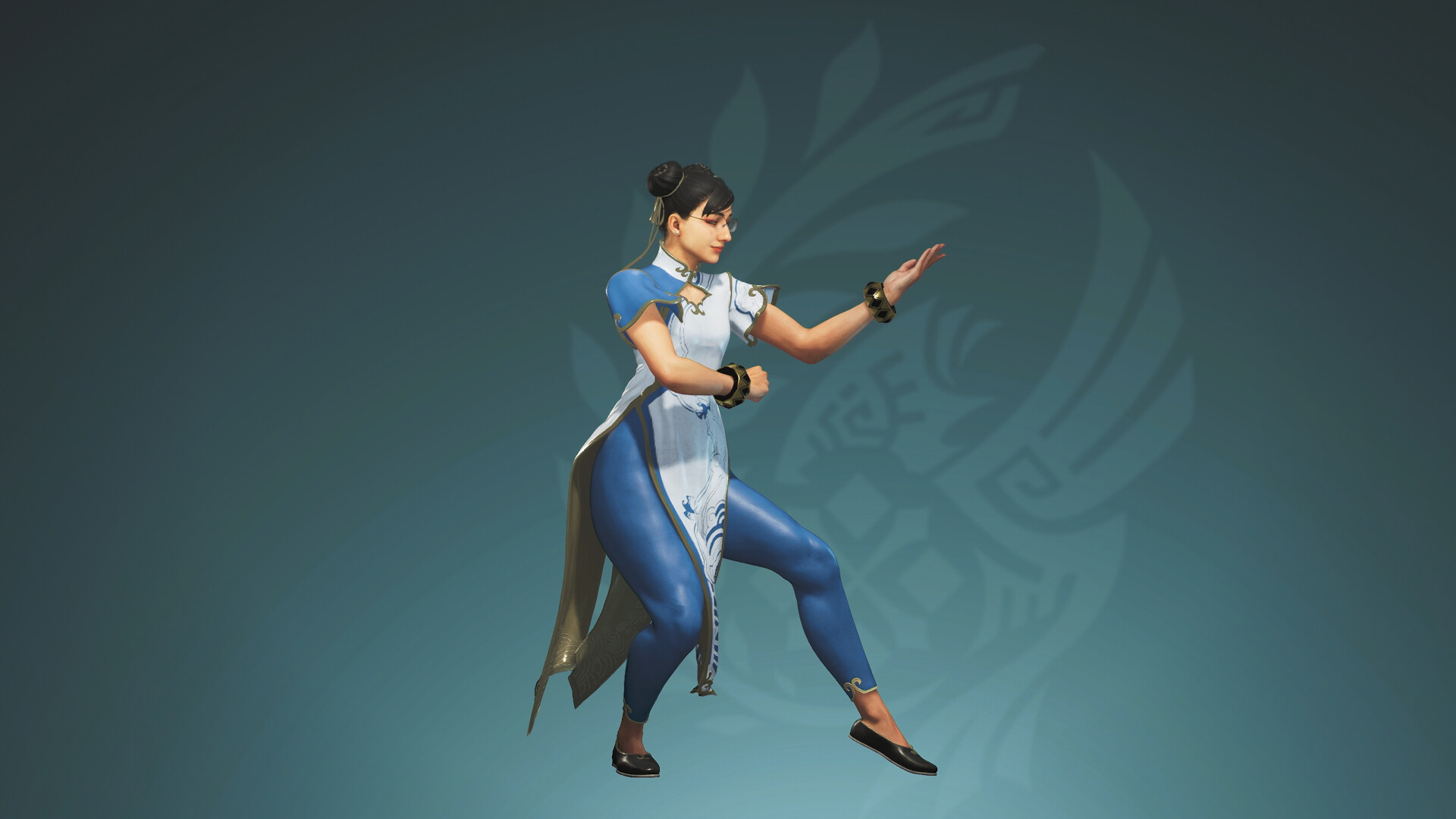 Monster Hunter Wilds - Alma Outfit: Chun-Li Outfit - SF6 Featured Screenshot #1