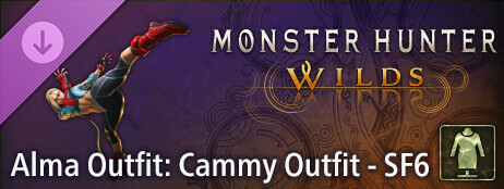 Monster Hunter Wilds - Alma Outfit: Cammy Outfit - SF6 cover art