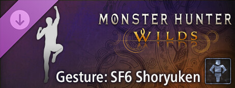 Monster Hunter Wilds - Gesture: SF6 Shoryuken cover art