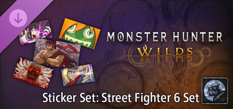Monster Hunter Wilds - Sticker Set: Street Fighter 6 Set cover art