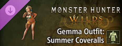 Monster Hunter Wilds - Gemma Outfit: Summer Coveralls cover art