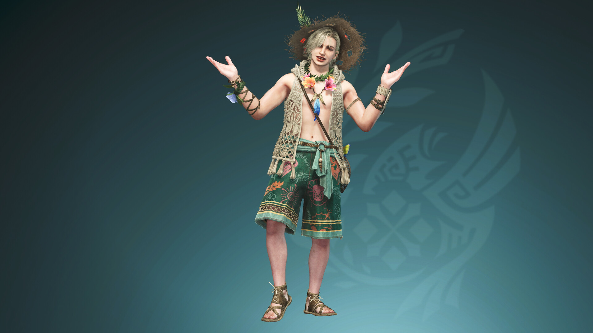 Monster Hunter Wilds - Erik Outfit: Summer Hat Featured Screenshot #1