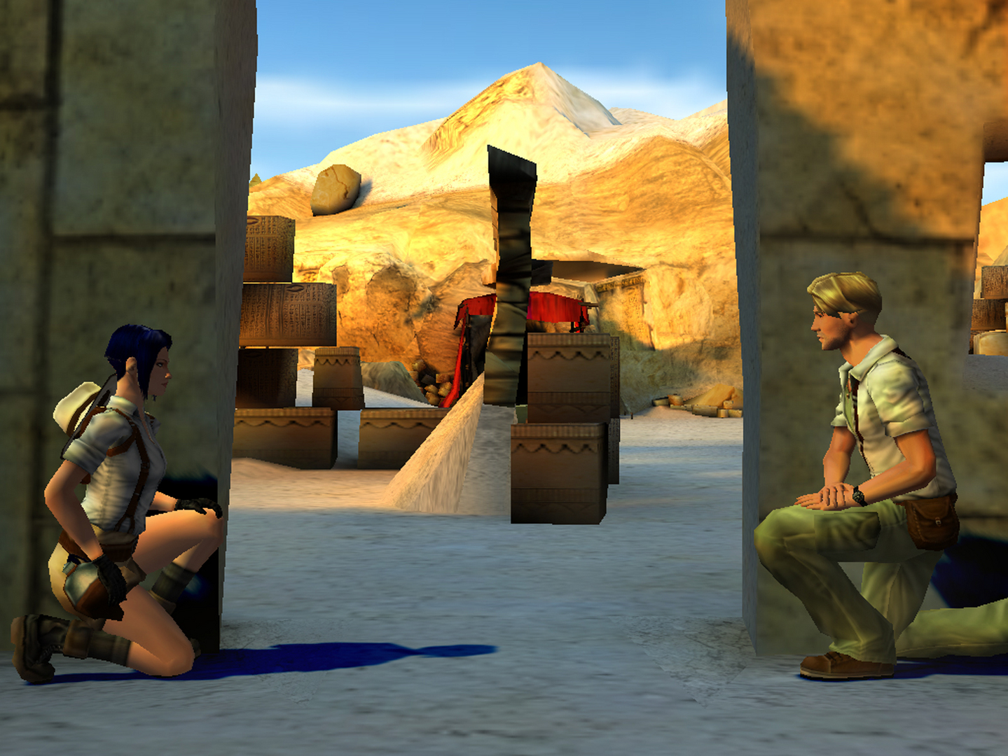 screenshot of Broken Sword 3 - the Sleeping Dragon (2003) 2