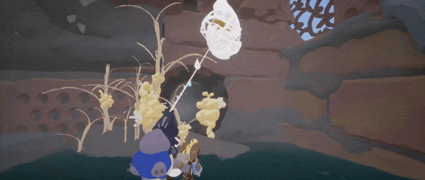 Иллюстрация из описания игры Swing Swamp