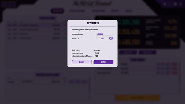 Screenshot of Hedge Fund Manager Simulator MMO