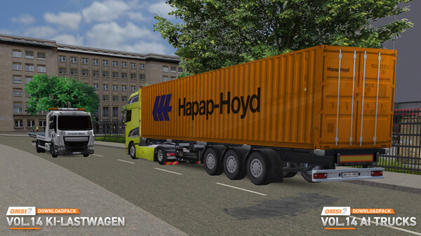 OMSI 2 Add-on Downloadpack Vol. 14 - KI-Lastwagen — скриншот 12